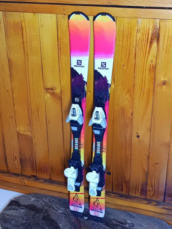 LYŽE SALOMON LUX JR 100CM